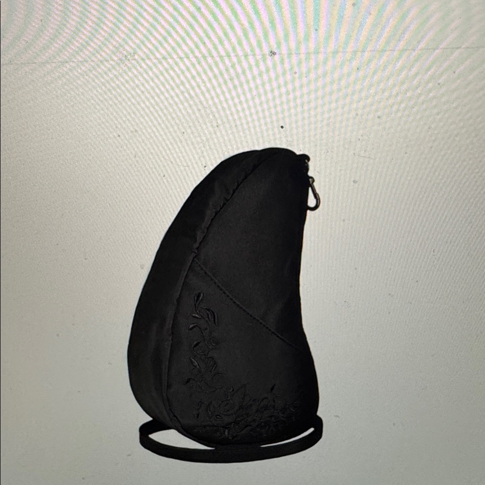 Ameribag Healthy Back Mini Sling Bag Black small Crossbody purse baglett travel